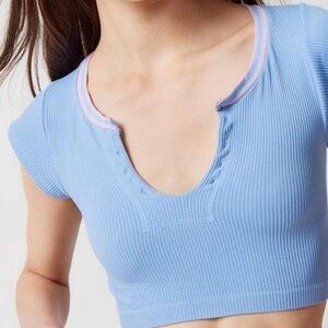 Urban Outfitters Out From Under Go For The Gold Seamless Top